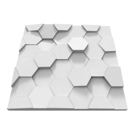 Walled 3D falpanel 06 Honey 60x60cm