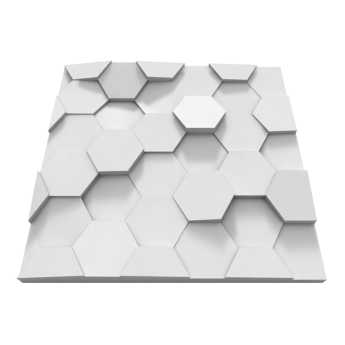 Walled 3D falpanel 06 Honey 60x60cm